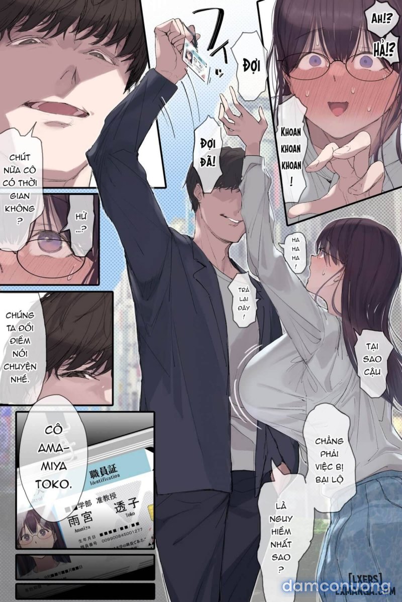 Intelli Hitozuma Amamiya Touko Sensei no Hatsujou Chapter 1 - Trang 22 - Dâm Cô Nương