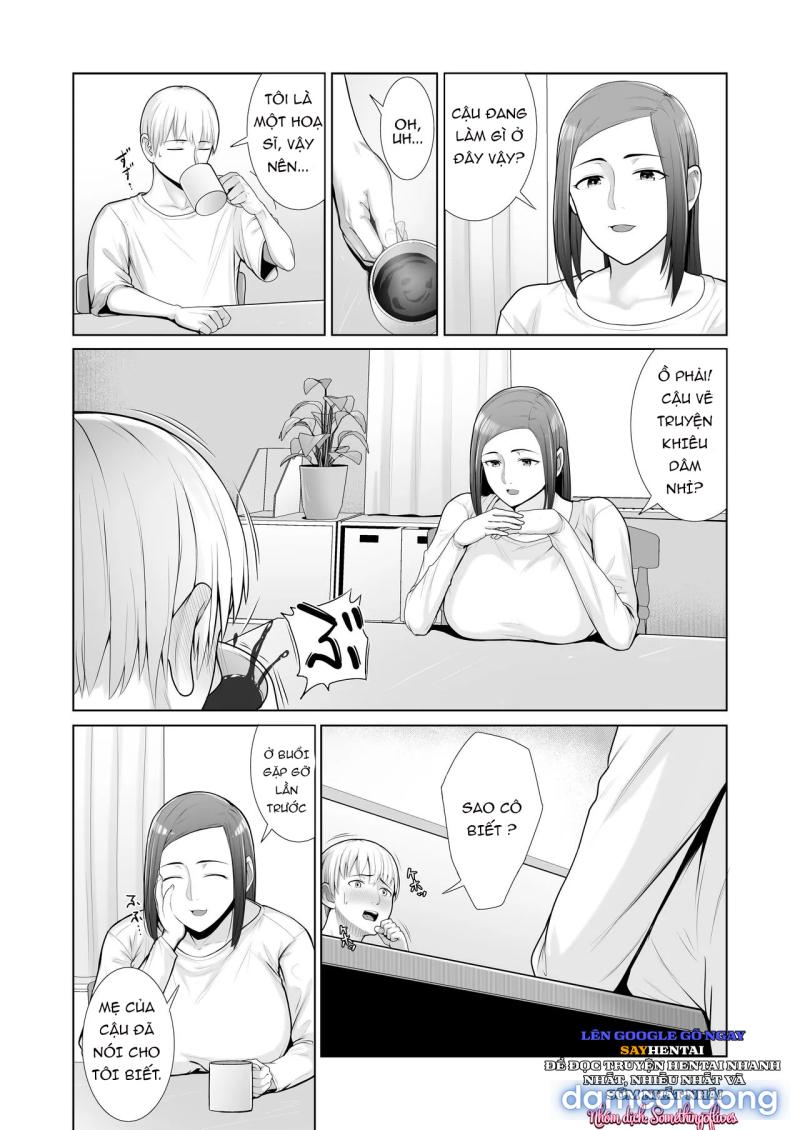 Yuujin No Hahaoya Ni Fudeoroshi Saremashita Chapter 1 - Trang 9 - Dâm Cô Nương