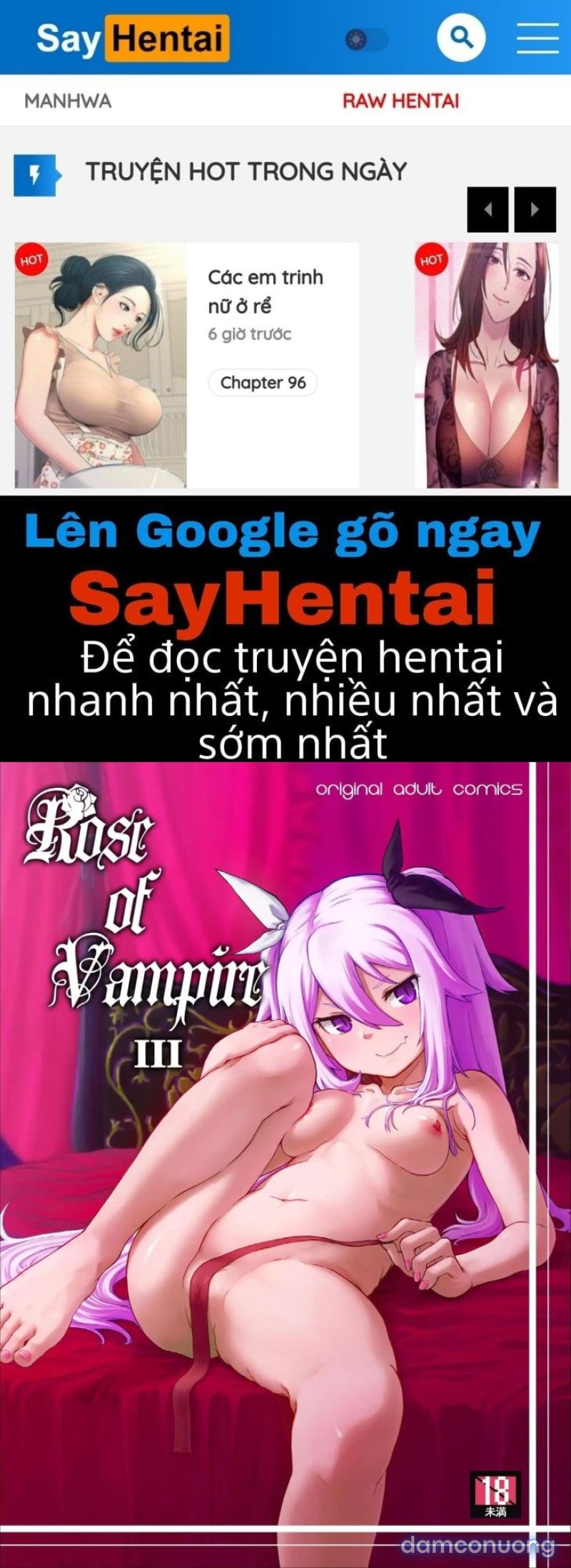 Cánh hoa hồng của ma cà rồng III Chapter 0 - Trang 1 - Dâm Cô Nương