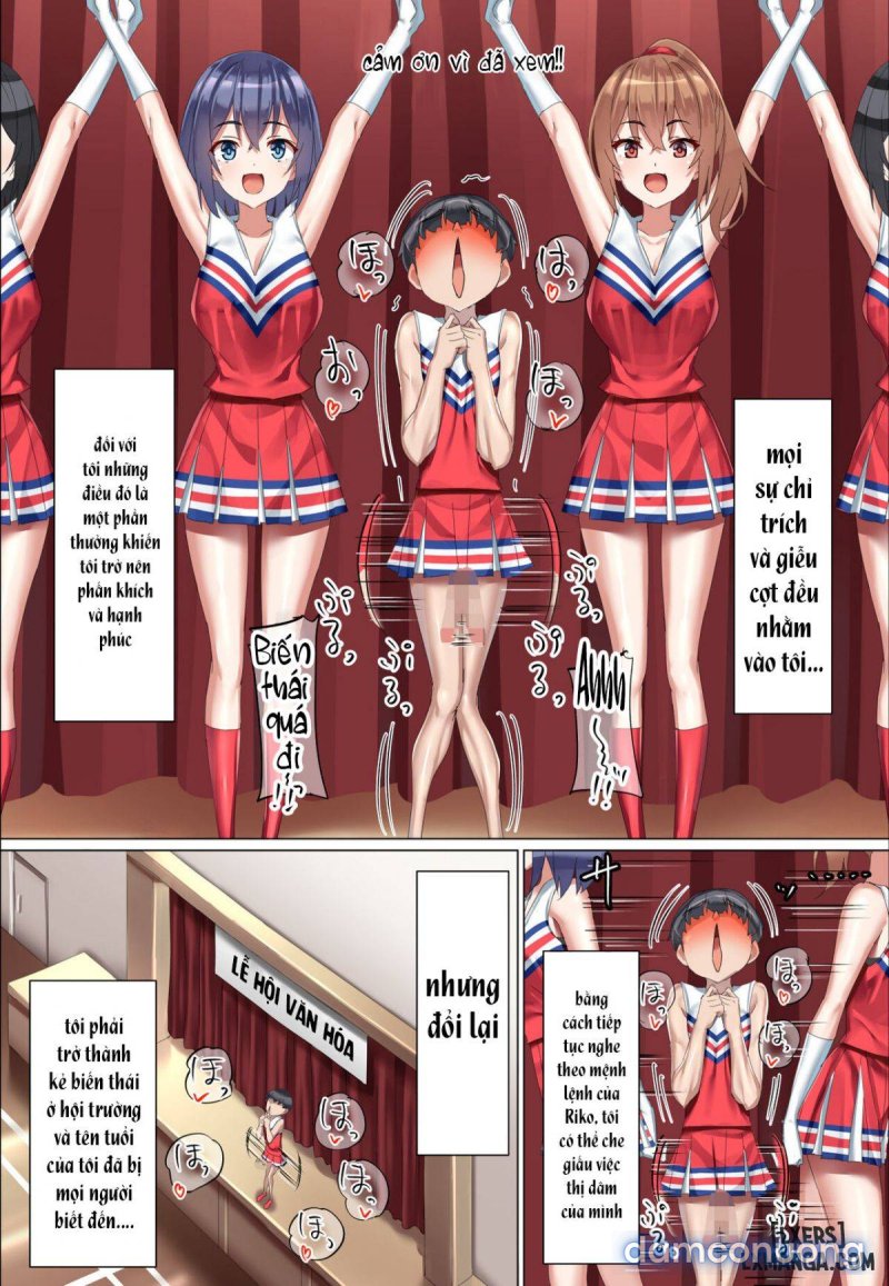 Kouhai Do-S Cheerleader ni Do-M Choukyou Sareta Otoko no Hanashi Chapter 2 - Trang 24 - Dâm Cô Nương