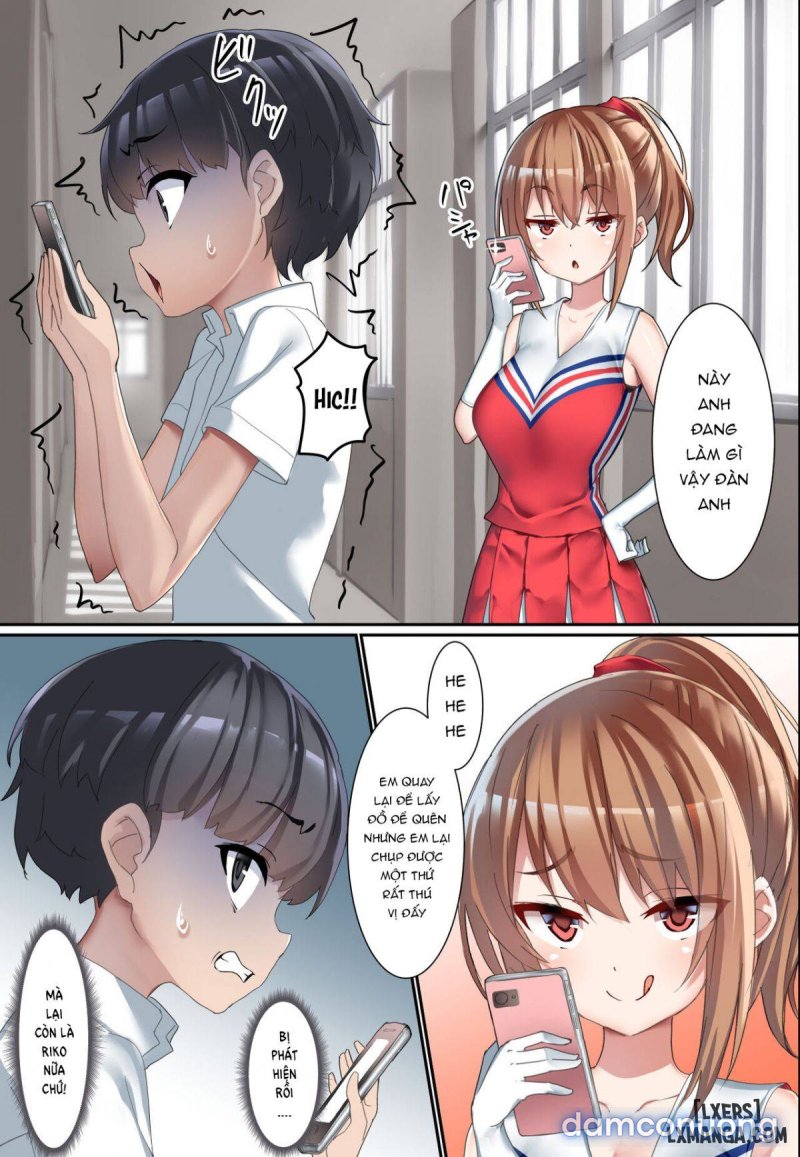 Kouhai Do-S Cheerleader ni Do-M Choukyou Sareta Otoko no Hanashi Chapter 1 - Trang 11 - Dâm Cô Nương