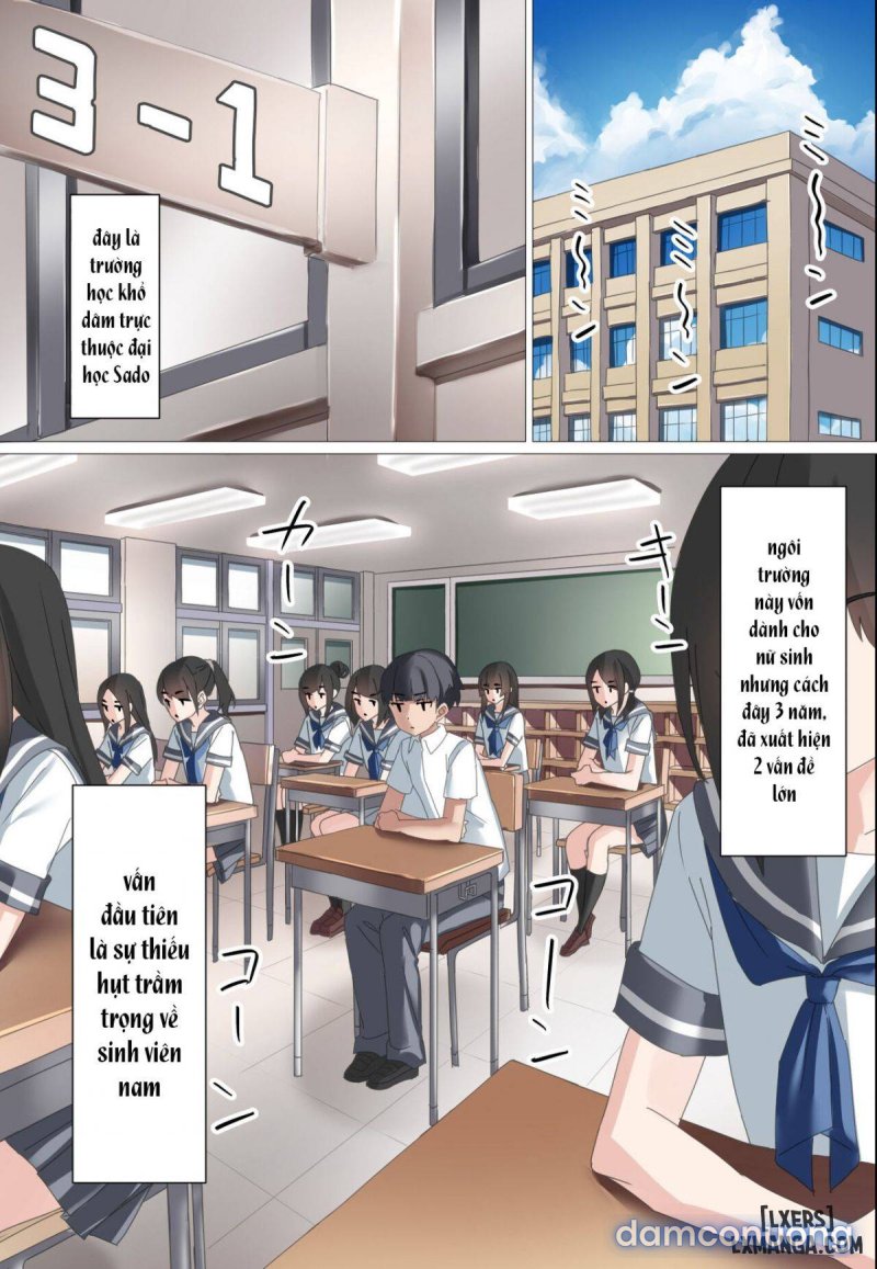 Kouhai Do-S Cheerleader ni Do-M Choukyou Sareta Otoko no Hanashi Chapter 1 - Trang 4 - Dâm Cô Nương