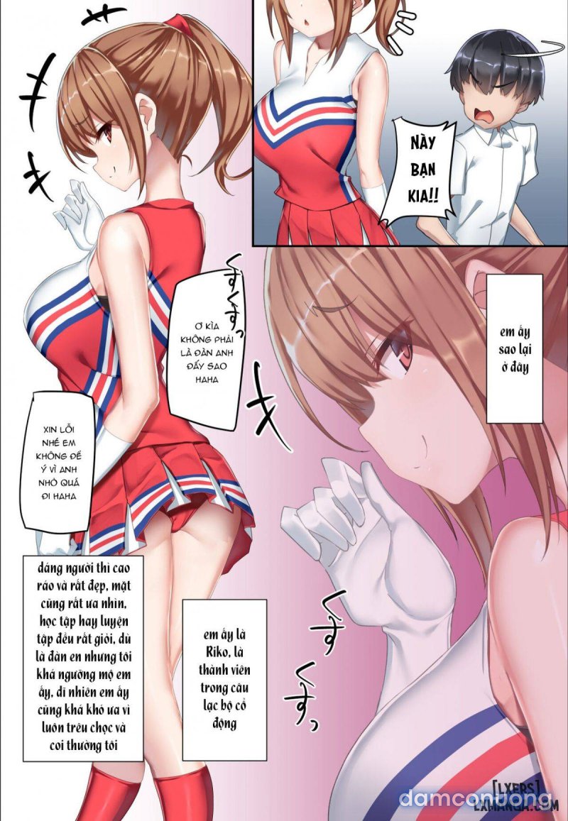 Kouhai Do-S Cheerleader ni Do-M Choukyou Sareta Otoko no Hanashi Chapter 1 - Trang 6 - Dâm Cô Nương