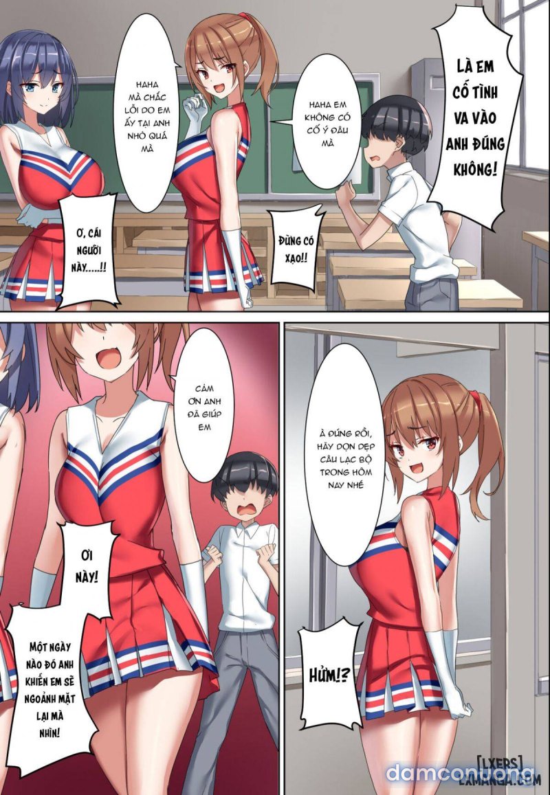 Kouhai Do-S Cheerleader ni Do-M Choukyou Sareta Otoko no Hanashi Chapter 1 - Trang 7 - Dâm Cô Nương