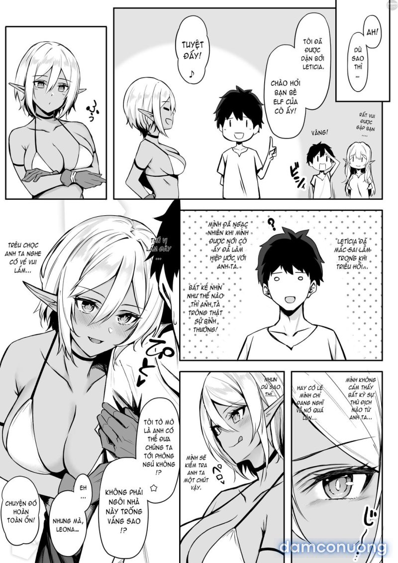 Bị triệu hồi đến thế giới khác - Nàng Elf tuyệt vời Chapter 2 - Trang 9 - Dâm Cô Nương