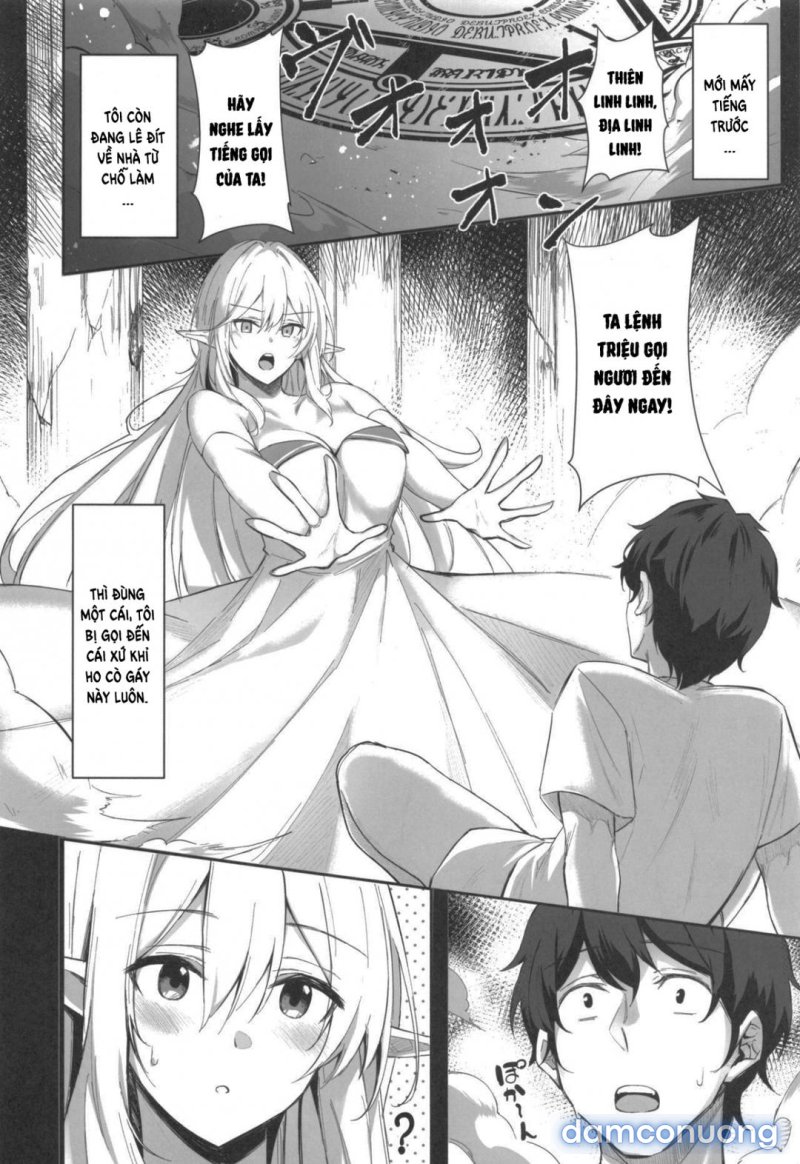 Bị triệu hồi đến thế giới khác - Nàng Elf tuyệt vời Chapter 1 - Trang 6 - Dâm Cô Nương