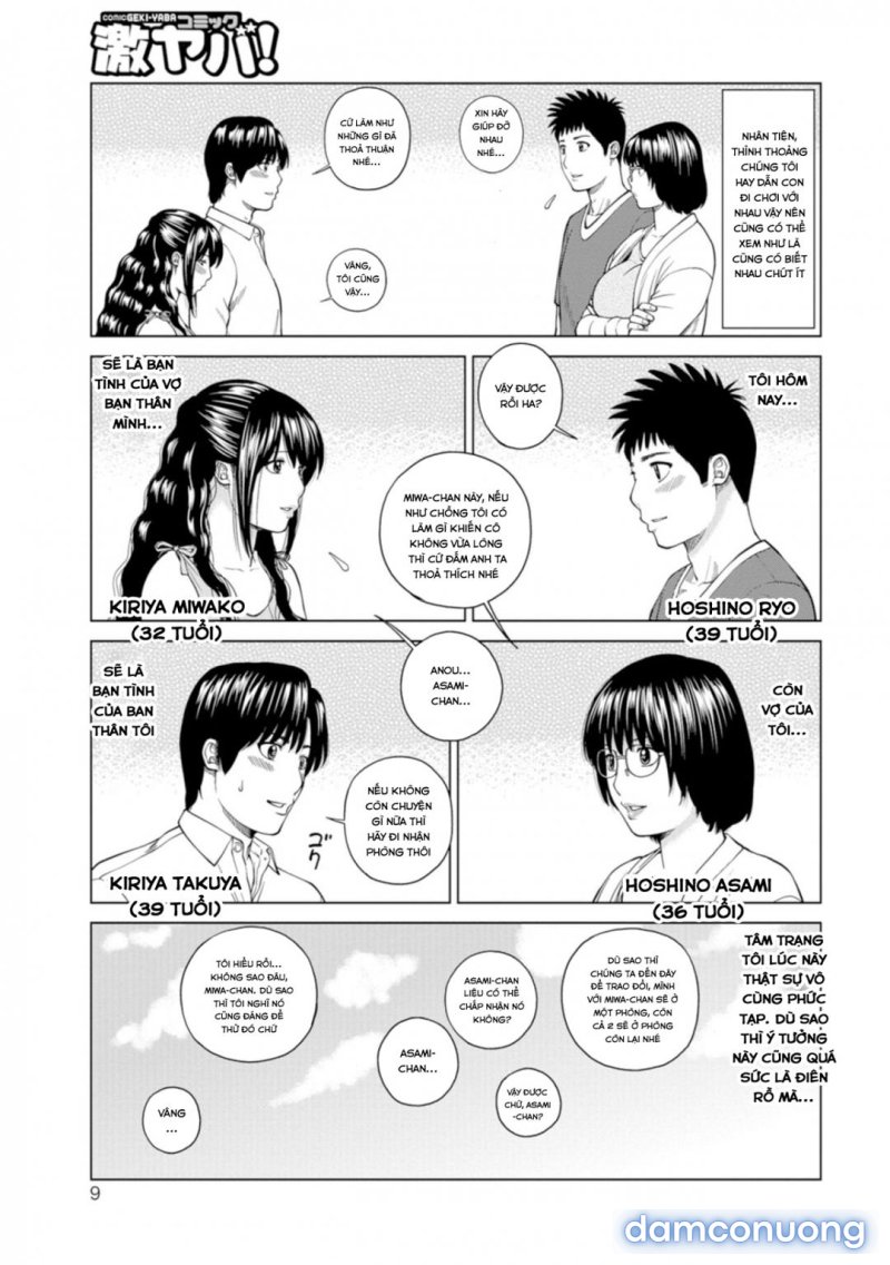 Fuufu Koukan Ryokou Chapter 1 - Trang 8 - Dâm Cô Nương