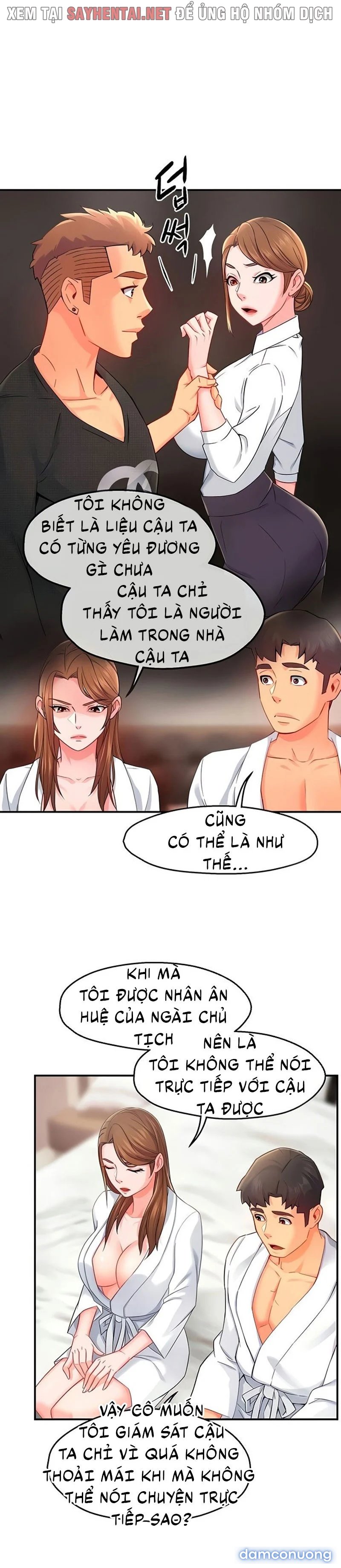 Thưa nhóm trưởng ! Đây là báo cáo Chapter 58 - Trang 4 - Dâm Cô Nương