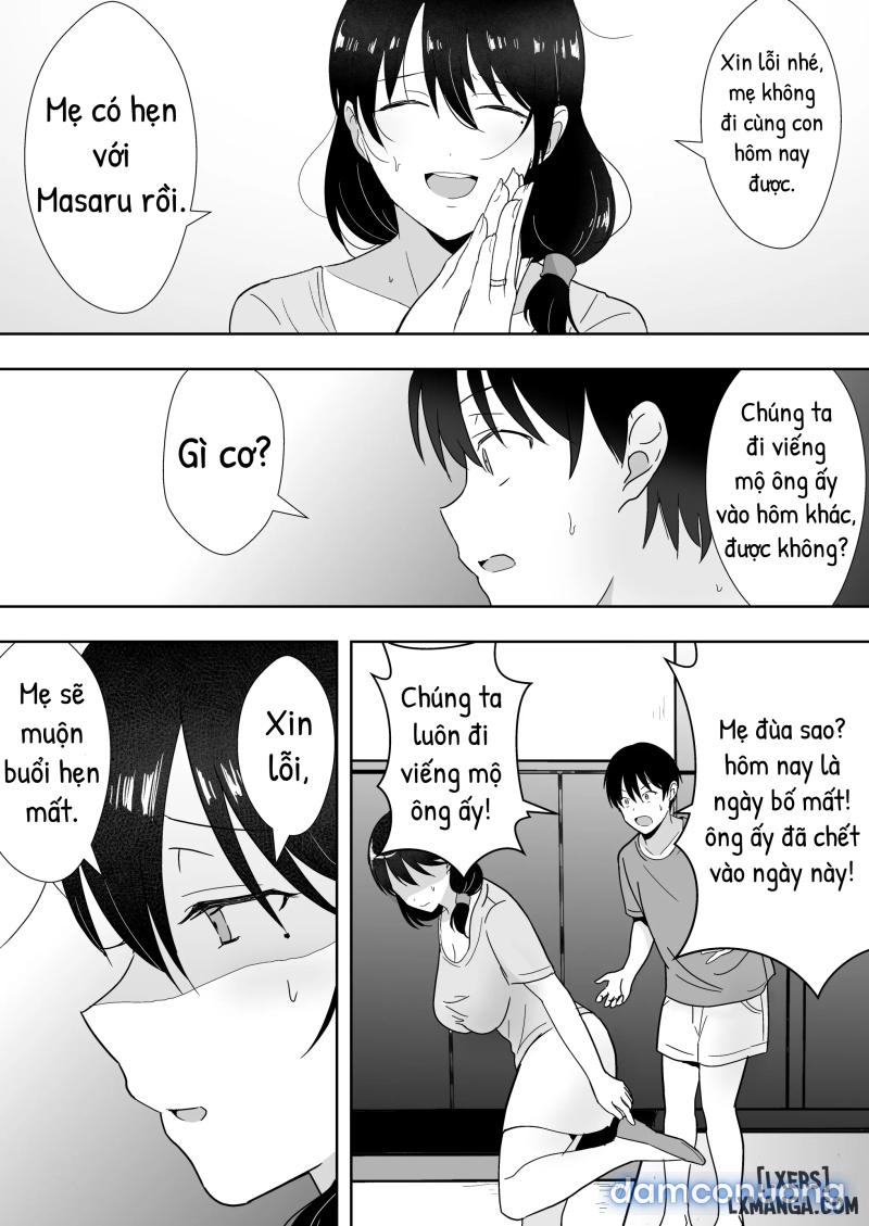 TomoKano Kaa-Chan 3 ~Daisuki Na Hahaoya Ga Akuyuu Chinpo Ni Haramu Made~ Chapter 1 - Trang 33 - Dâm Cô Nương