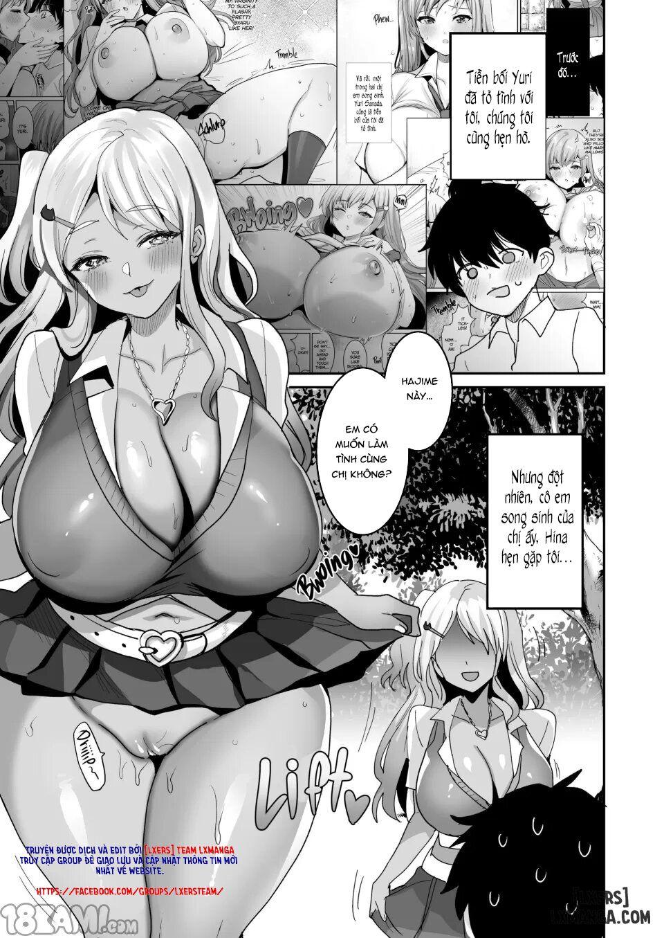 These Twin Gyarus Can't Get Enough Of My Cock 2 Chapter 2 - Trang 5 - Dâm Cô Nương