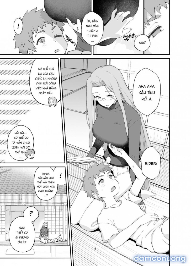 Rider-san to Orusuban Oneshot - Trang 8 - Dâm Cô Nương