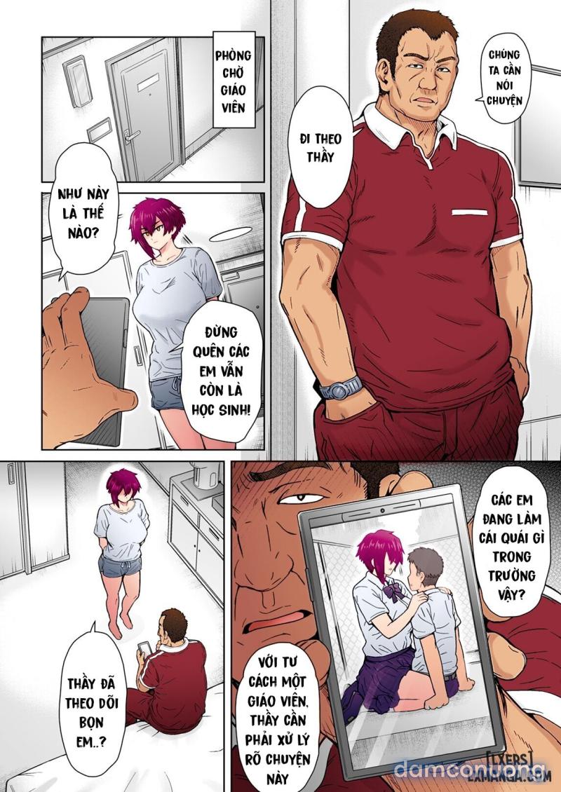 Fuaiso de Senotakai Kanojo ga Ore no Shiranai Ma ni… - My Unfriendly Tall Girlfriend Became Like That Behind My Back Oneshot - Trang 10 - Dâm Cô Nương