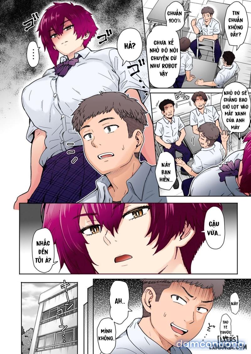 Fuaiso de Senotakai Kanojo ga Ore no Shiranai Ma ni… - My Unfriendly Tall Girlfriend Became Like That Behind My Back Oneshot - Trang 4 - Dâm Cô Nương
