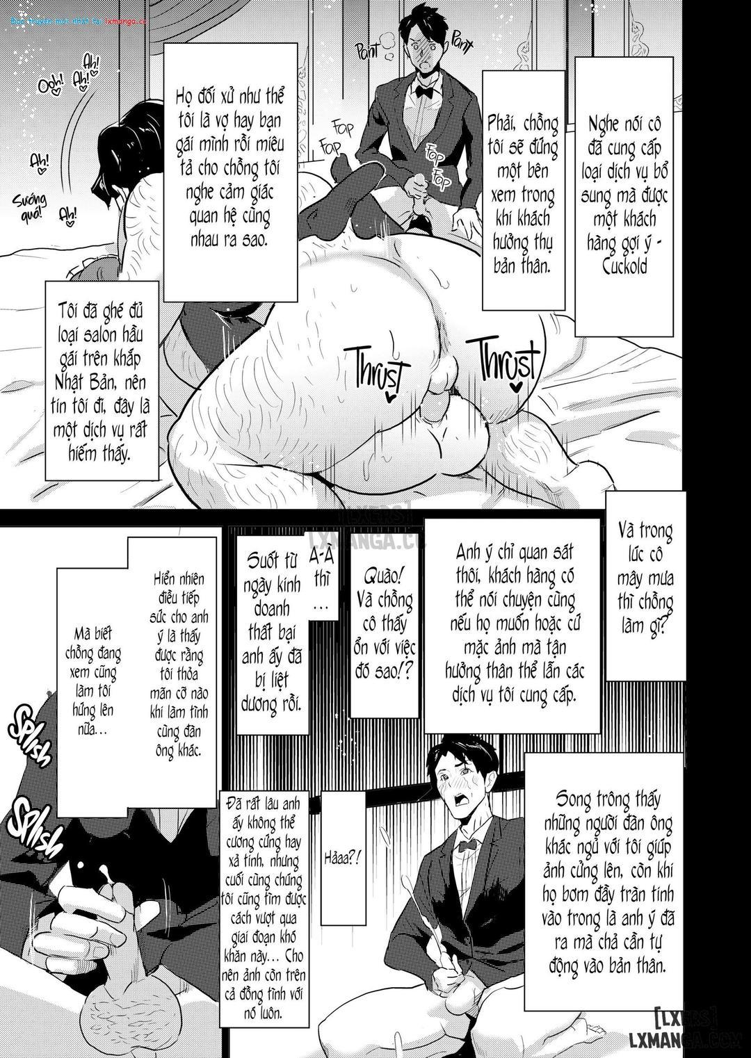 Tôi khiến vợ mình phải làm việc ở nhà thổ Chapter 4 - Trang 10 - Dâm Cô Nương