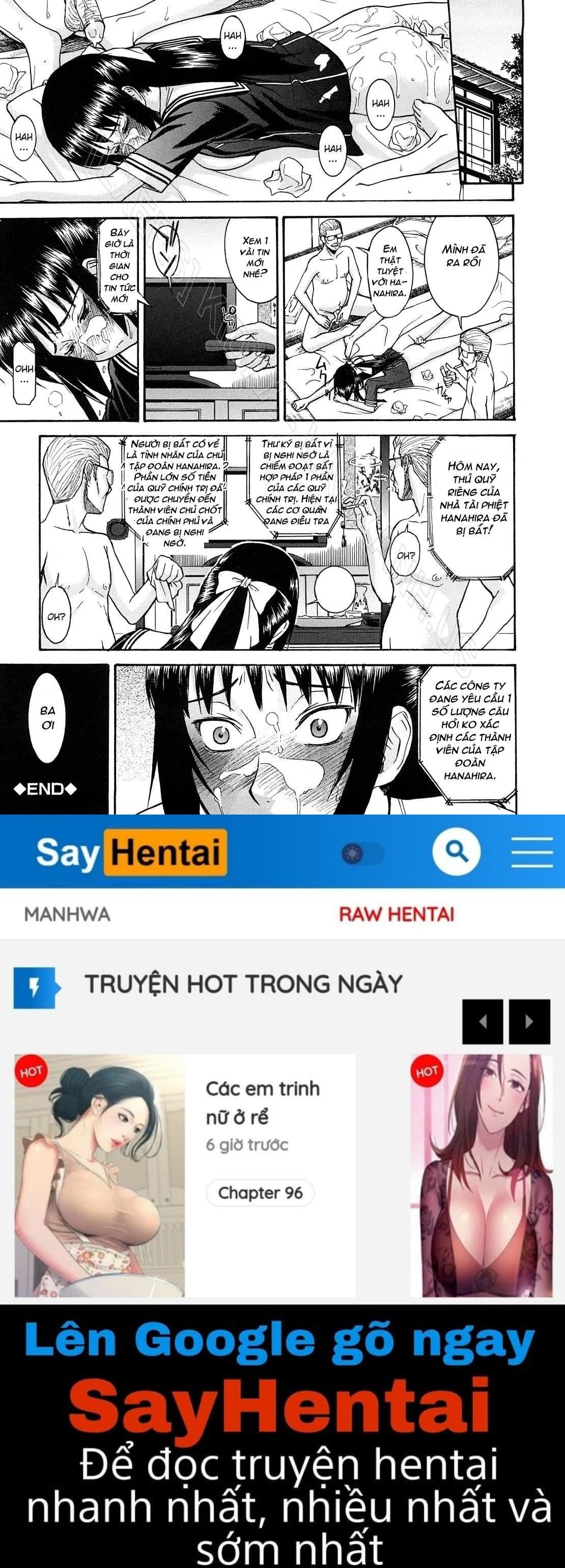 Hội trưởng hội học sinh Hanahira hư hỏng Chapter 6 - Trang 23 - Dâm Cô Nương