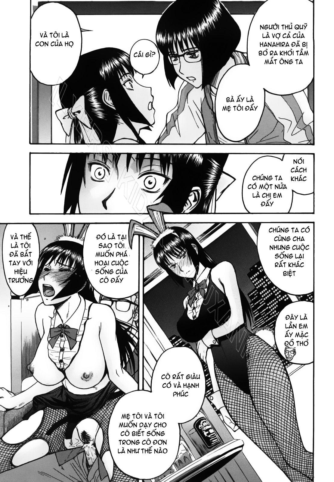 Hội trưởng hội học sinh Hanahira hư hỏng Chapter 7 - Trang 11 - Dâm Cô Nương