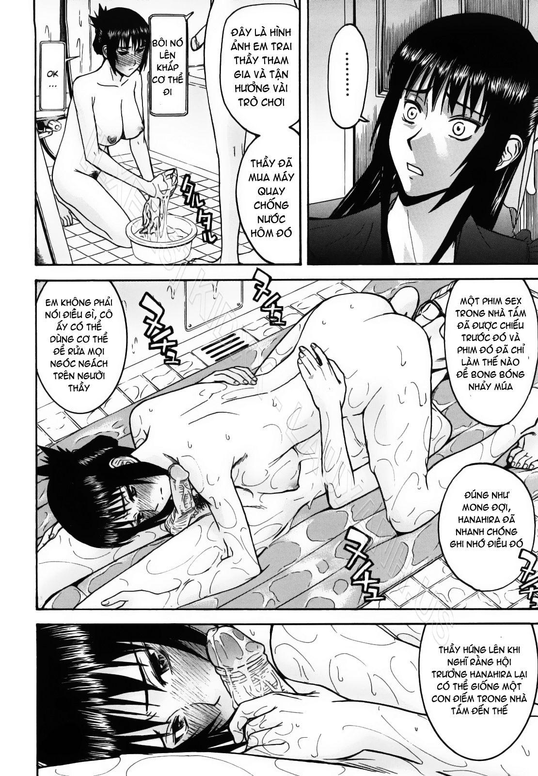 Hội trưởng hội học sinh Hanahira hư hỏng Chapter 7 - Trang 12 - Dâm Cô Nương