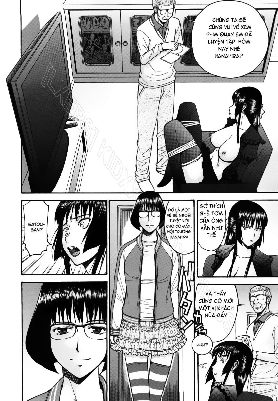 Hội trưởng hội học sinh Hanahira hư hỏng Chapter 7 - Trang 4 - Dâm Cô Nương