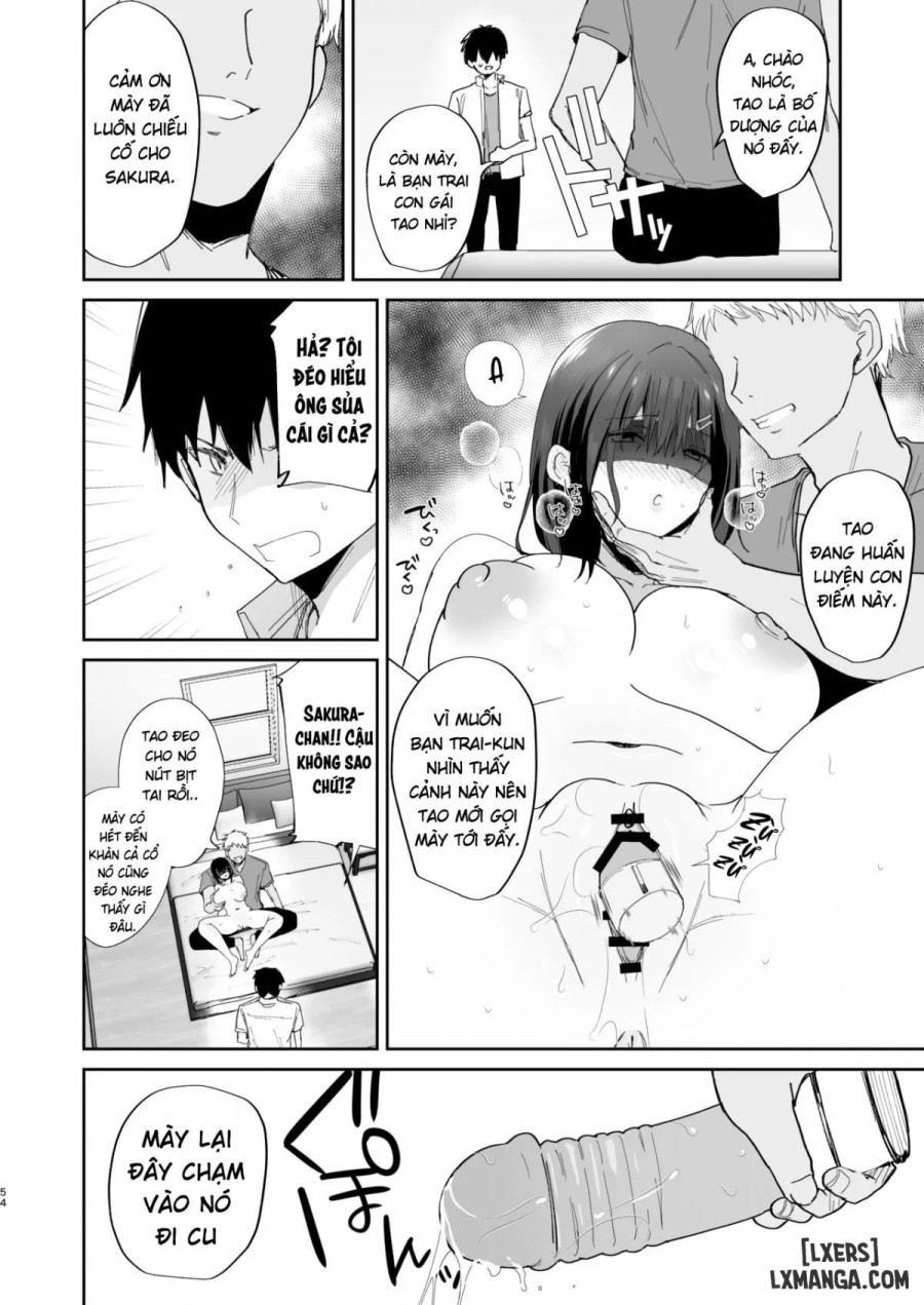 Boku no Kanojo wa Giri no Chichi ni Nando mo Okasarete ita Oneshot - Trang 55 - Dâm Cô Nương