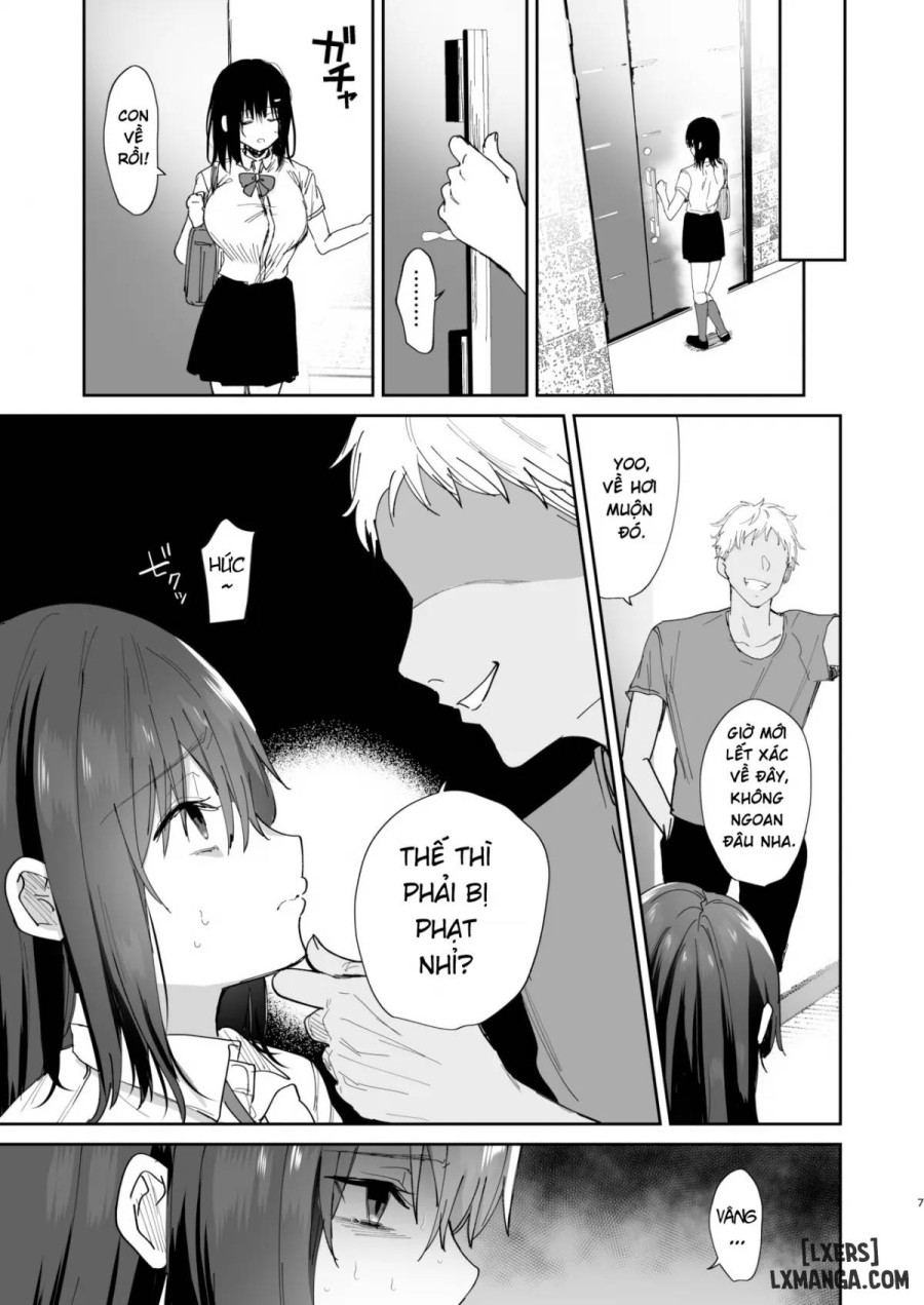 Boku no Kanojo wa Giri no Chichi ni Nando mo Okasarete ita Oneshot - Trang 8 - Dâm Cô Nương