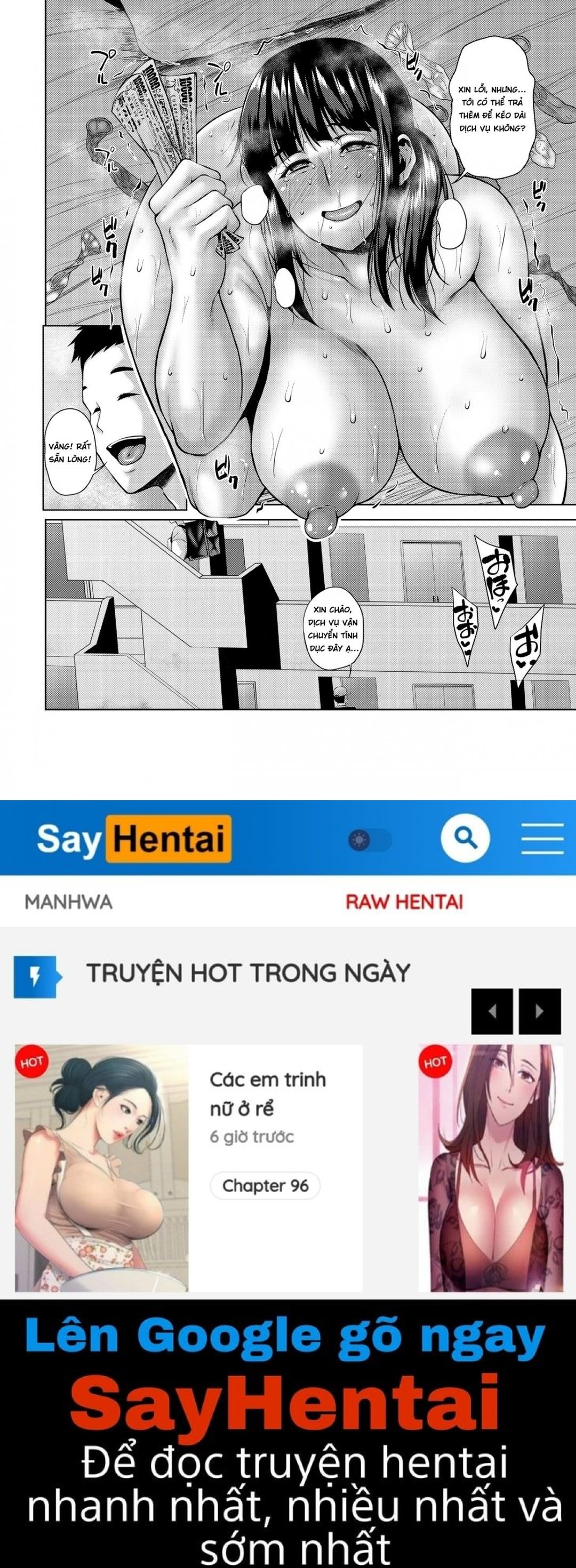 Bà nội trợ thiếu thốn yêu cầu xxx qua dịch vụ giao hàng Oneshot - Trang 15 - Dâm Cô Nương