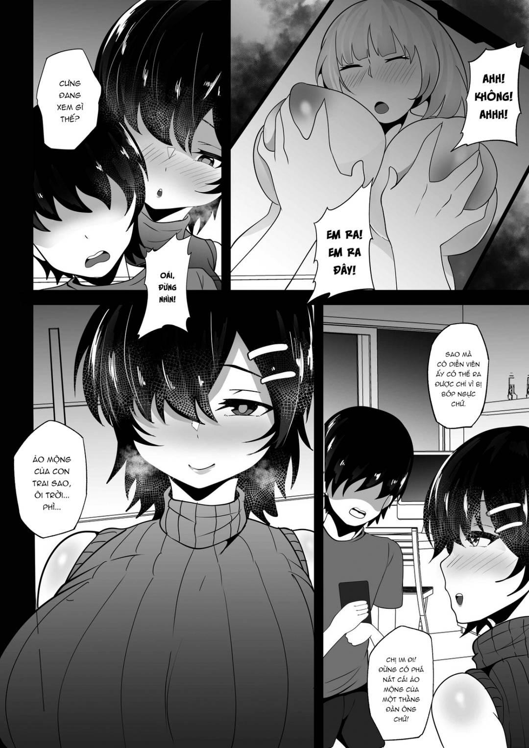 Không Muốn Chơi Với Chị Gái Vú Bự Sao? Oneshot - Trang 5 - Dâm Cô Nương