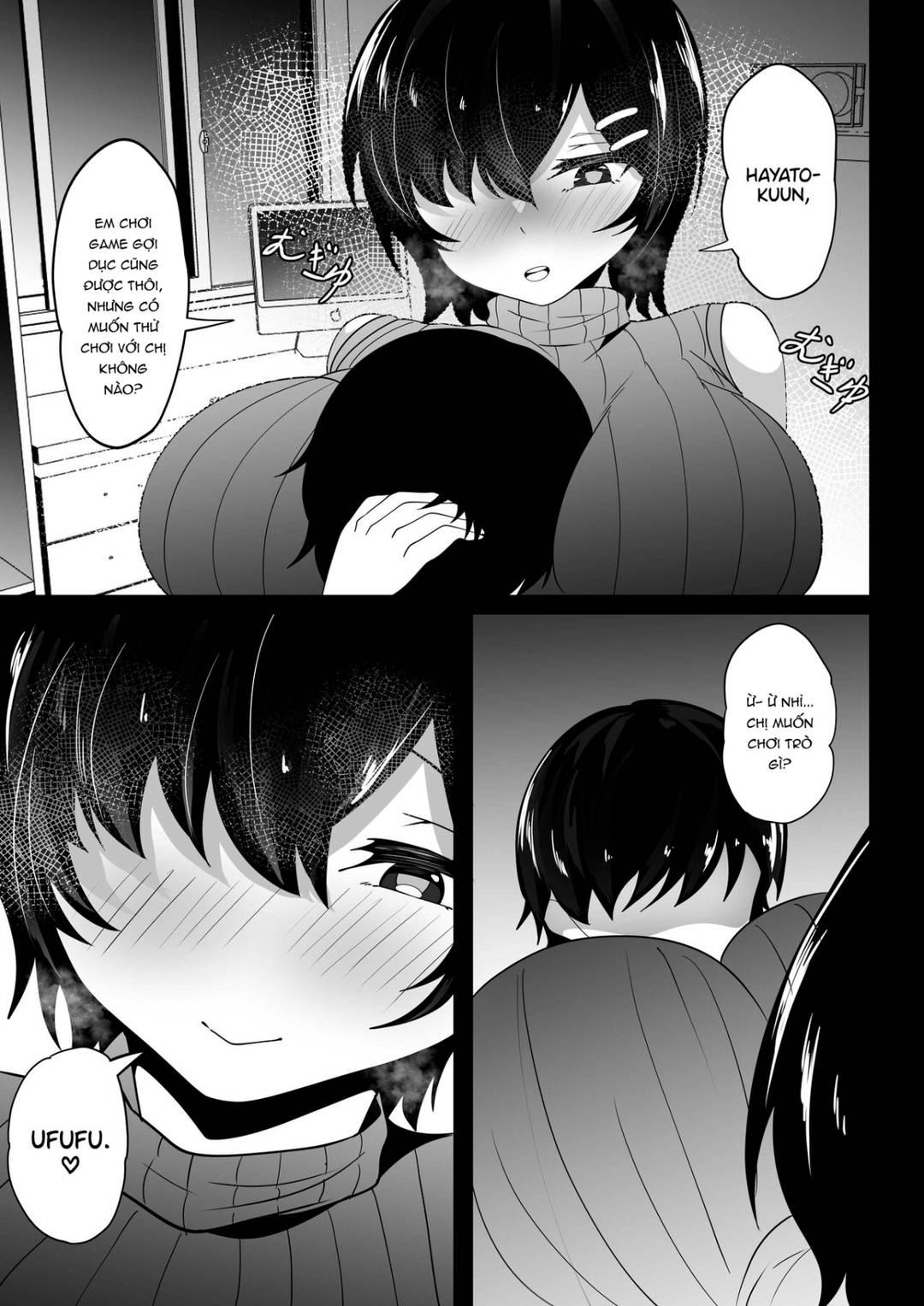 Không Muốn Chơi Với Chị Gái Vú Bự Sao? Oneshot - Trang 6 - Dâm Cô Nương