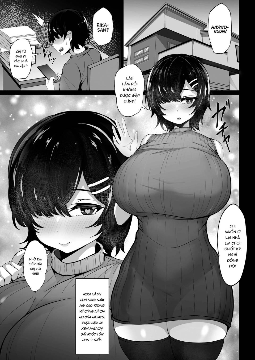 Không Muốn Chơi Với Chị Gái Vú Bự Sao? Oneshot - Trang 4 - Dâm Cô Nương