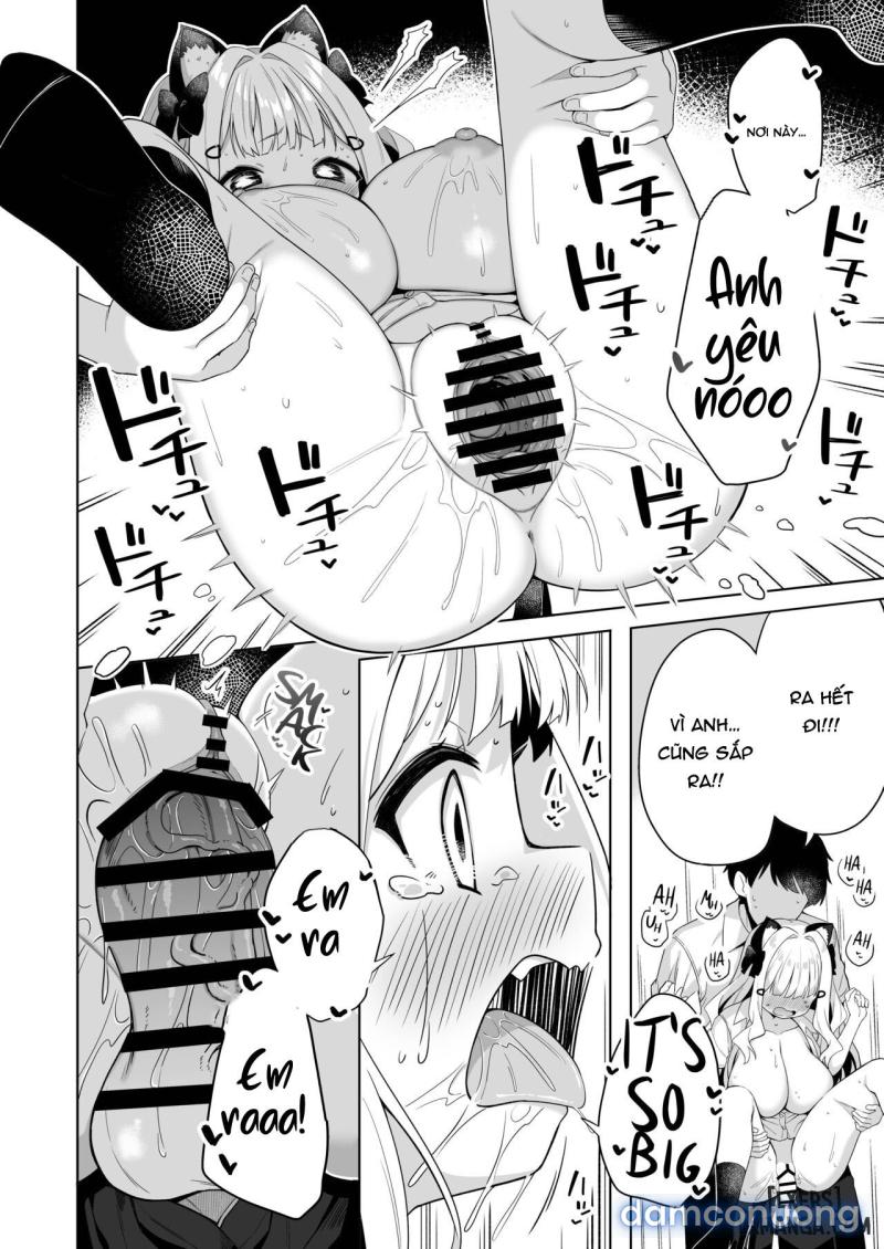 Chinmai Dekapai Nekomimi-chan to Seifuku Ecchi suru Hon Chapter 1 - Trang 19 - Dâm Cô Nương