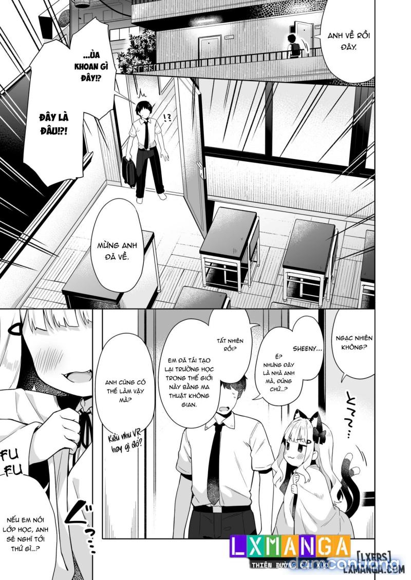 Chinmai Dekapai Nekomimi-chan to Seifuku Ecchi suru Hon Chapter 1 - Trang 2 - Dâm Cô Nương