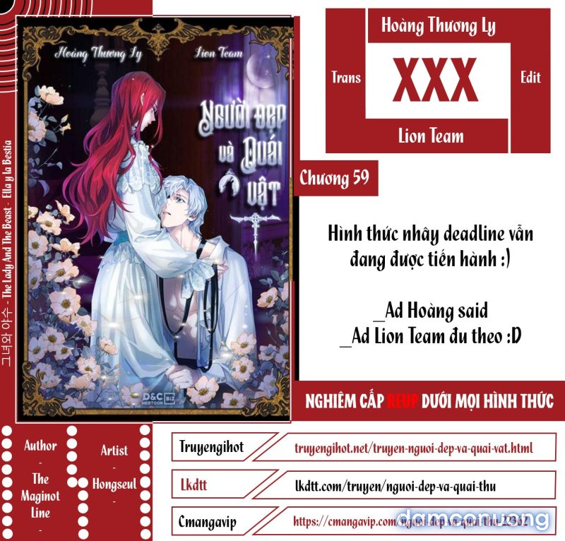 [18+] Người Đẹp Và Quái Vật Chapter 59 - Trang 1 - Dâm Cô Nương