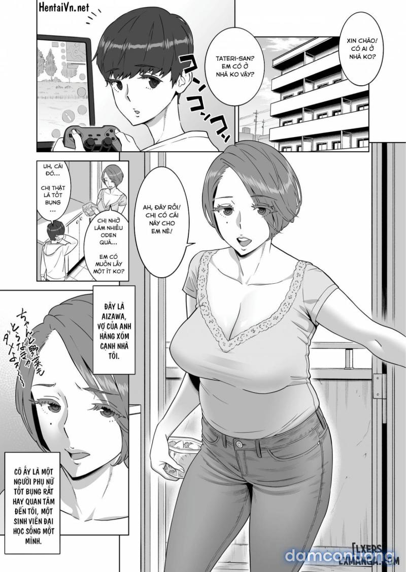 Hajimete no Hito wa Tonari no Hitozuma deshita Chapter 1 - Trang 2 - Dâm Cô Nương