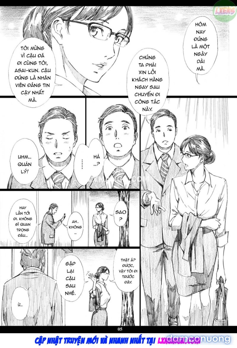 Kyonyuu Onna Joushi Saimin Nikuningyou Chapter 2 - Trang 5 - Dâm Cô Nương