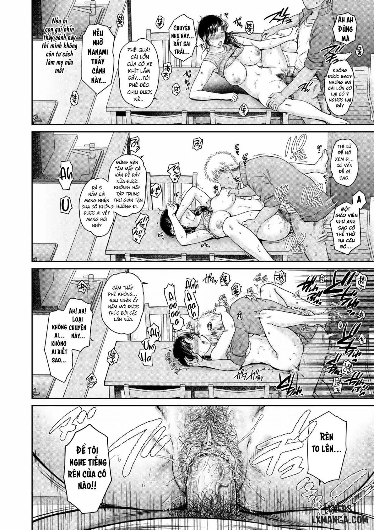 Henyousuru Oyako Etsuraku ni Mezameru Saori Chapter 2 - Trang 19 - Dâm Cô Nương