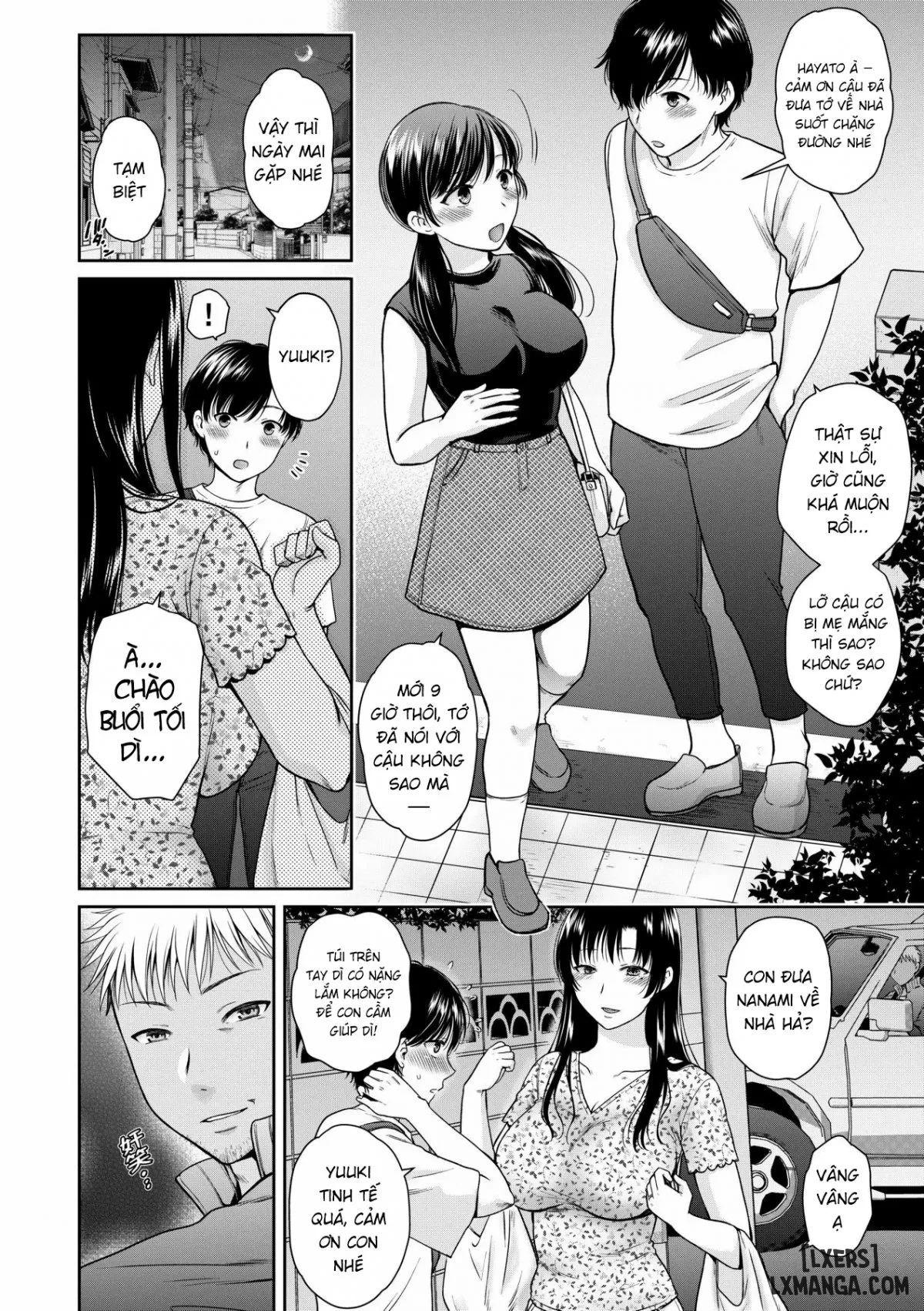 Henyousuru Oyako Etsuraku ni Mezameru Saori Chapter 3 - Trang 23 - Dâm Cô Nương