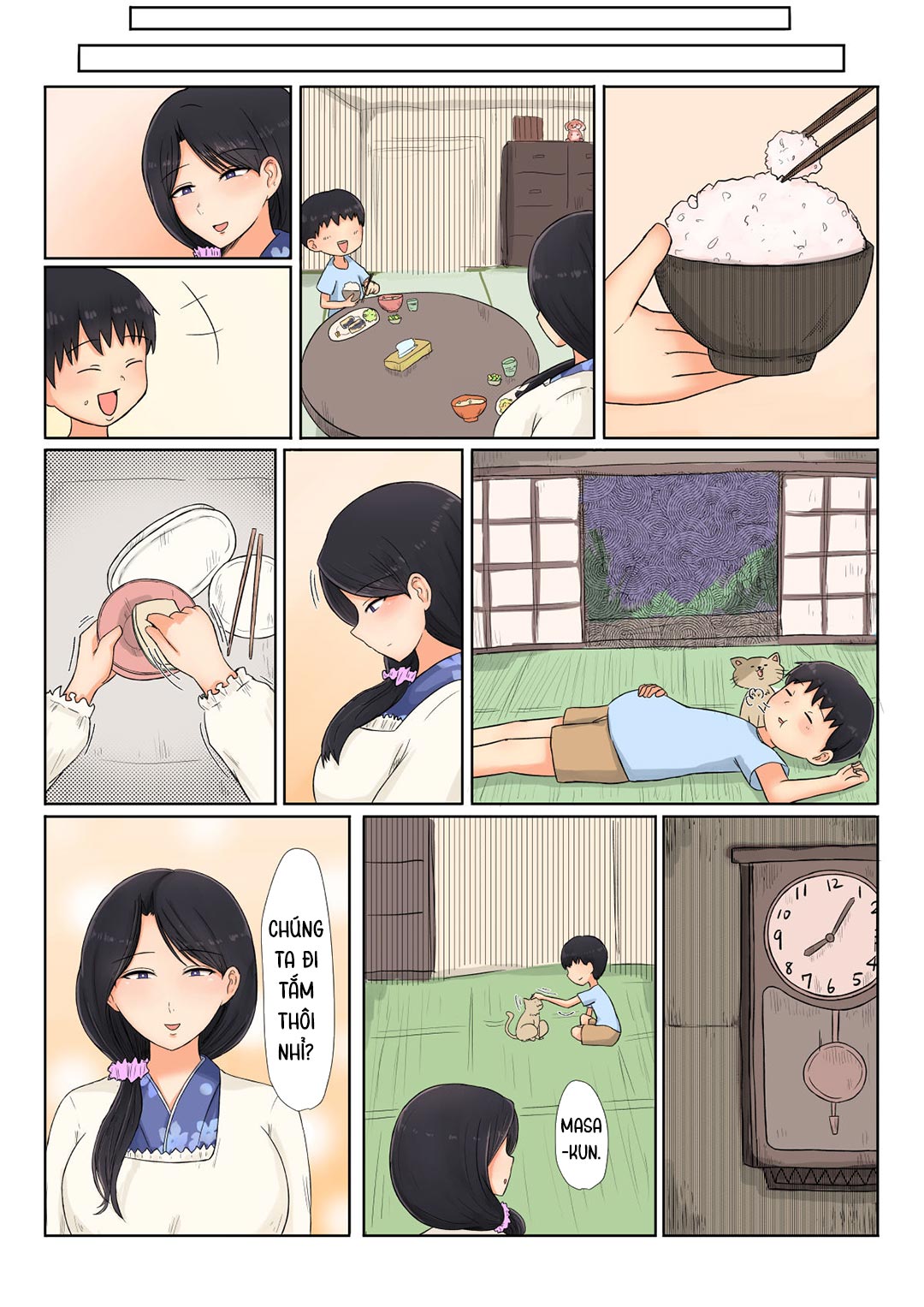 Mẹ ơi, con về rồi! Oneshot - Trang 6 - Dâm Cô Nương